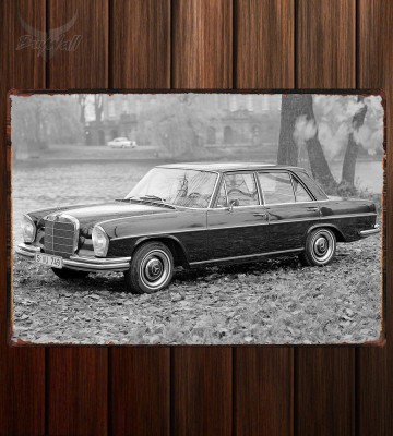 Металлическая табличка Mercedes-Benz 300 SE (W108)